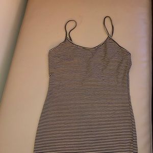 Black & Tan stripped dress